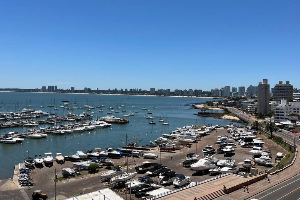 Apartamento Moderno Con Excelente Vista Al Puerto Apartamento Punta del Este Exterior foto